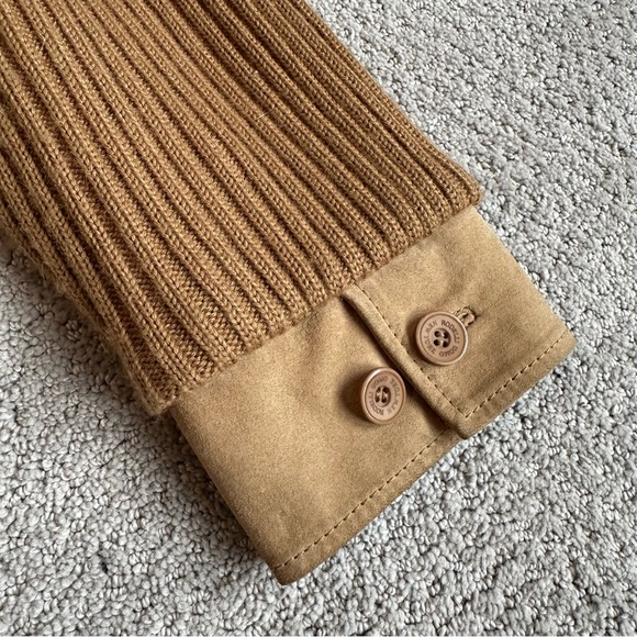 Vintage 90s Genuine Suede Leather Western Tan Jacket | Rodelli Uomo Retro Coats - Picture 7 of 14